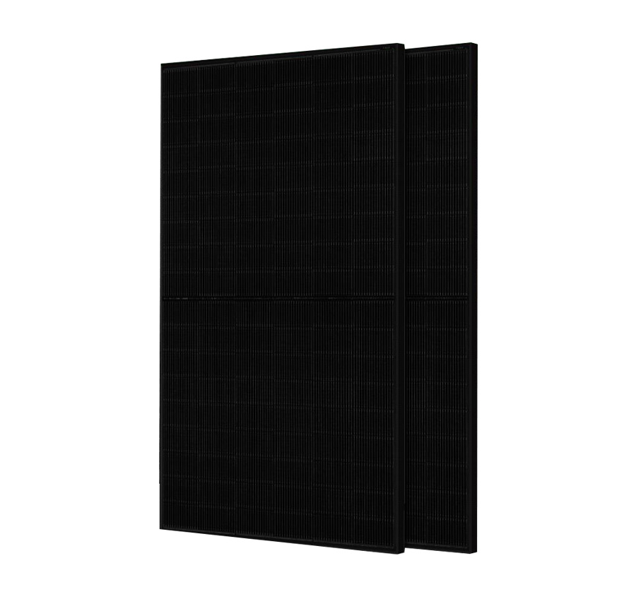 JA Solar Panel 425W n-type Bifacial Double Glass Half-cell Black Module JAM54D41 400-425/GB